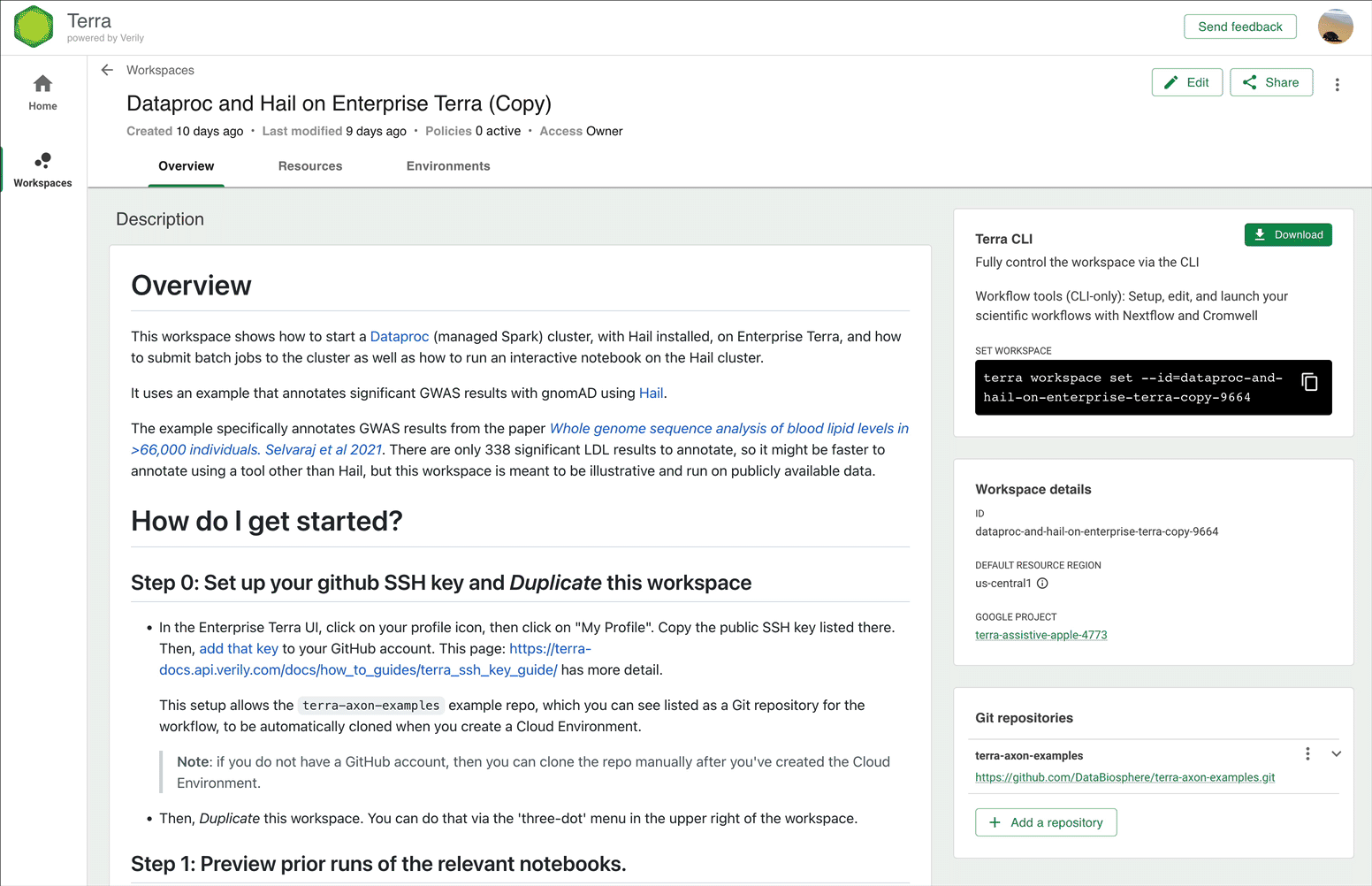 Screencast showing how to update the machine type for a cloud environment via the Google Cloud console.